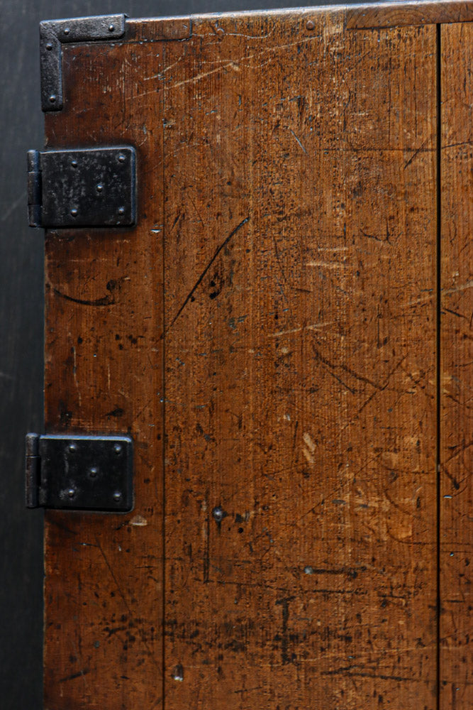 文政13年(1830) 稀少!! 歴史が刻まれた手提げ金庫　DC8112