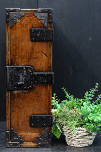 文政13年(1830) 稀少!! 歴史が刻まれた手提げ金庫　DC8112