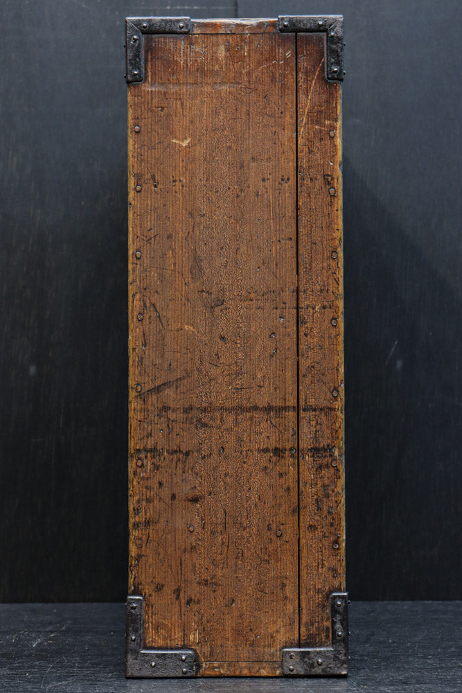 文政13年(1830) 稀少!! 歴史が刻まれた手提げ金庫　DC8112