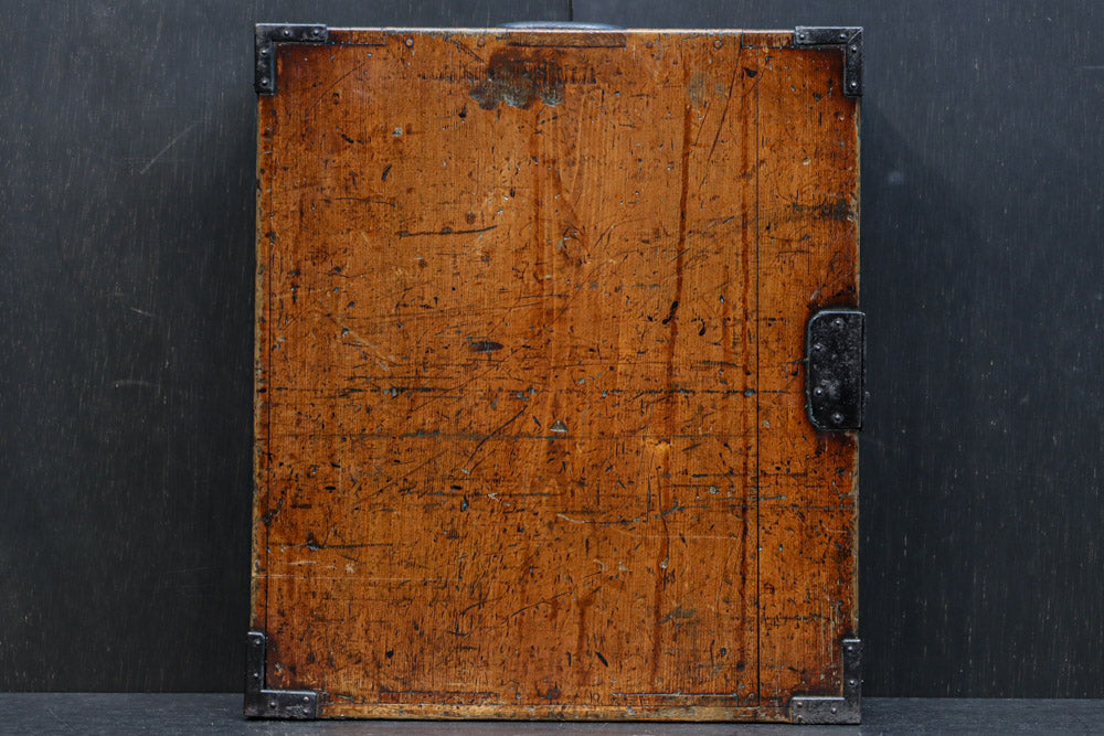 文政13年(1830) 稀少!! 歴史が刻まれた手提げ金庫　DC8112