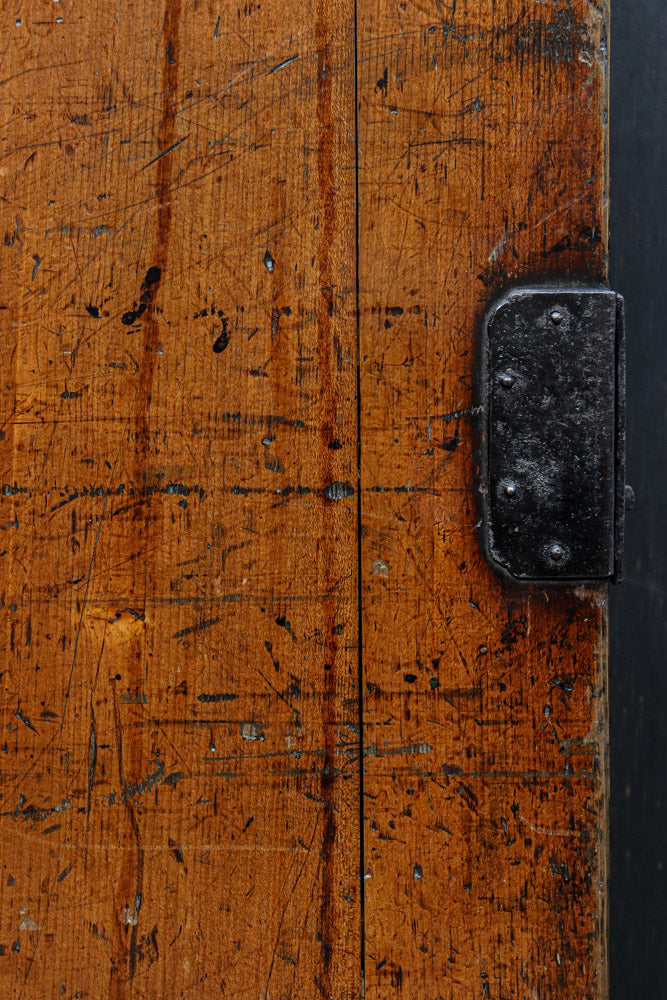 文政13年(1830) 稀少!! 歴史が刻まれた手提げ金庫　DC8112