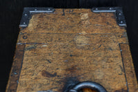 文政13年(1830) 稀少!! 歴史が刻まれた手提げ金庫　DC8112