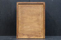 多種多様な花が美しく描かれた日光彫の小引き出し　DC8114