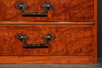 優美な杢目で華やかな針箱　DC8118