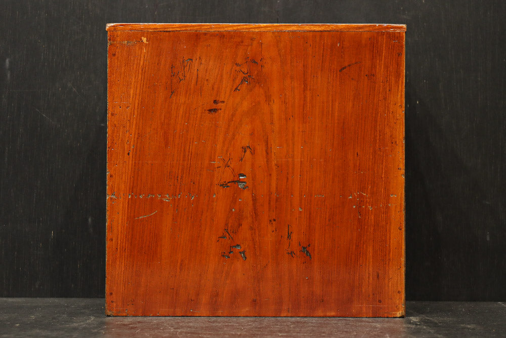 優美な杢目で華やかな針箱　DC8118