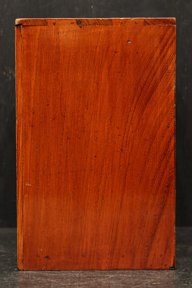 優美な杢目で華やかな針箱　DC8118