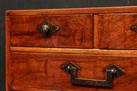 優美な杢目で華やかな針箱　DC8118