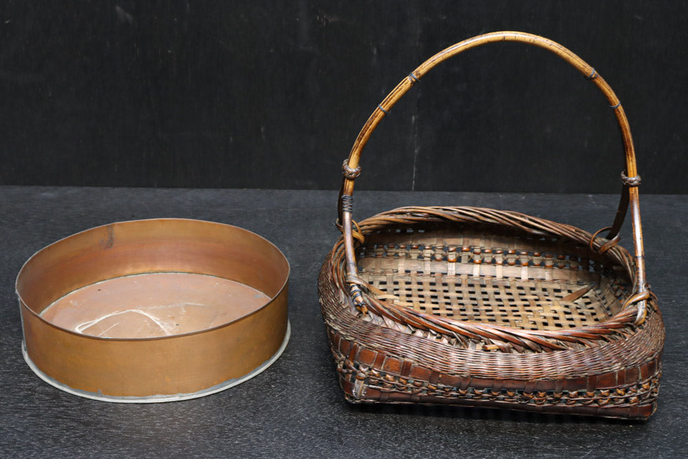 空間を上品に飾り立ててくれる花カゴ　DC8129