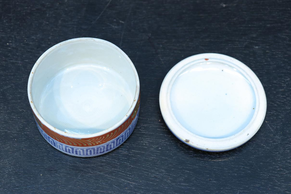 ボヘミア　蓋付き　置きもの ボヘミア 蓋付き 置きもの