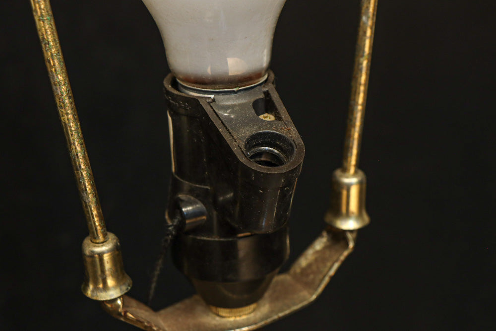 色絵錦手の華やかな彩りのスタンドライト　DC8138