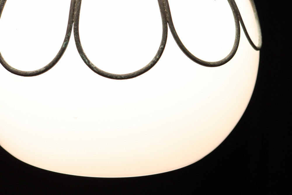 エレガントな金具フレームが素敵な電笠　DC8145