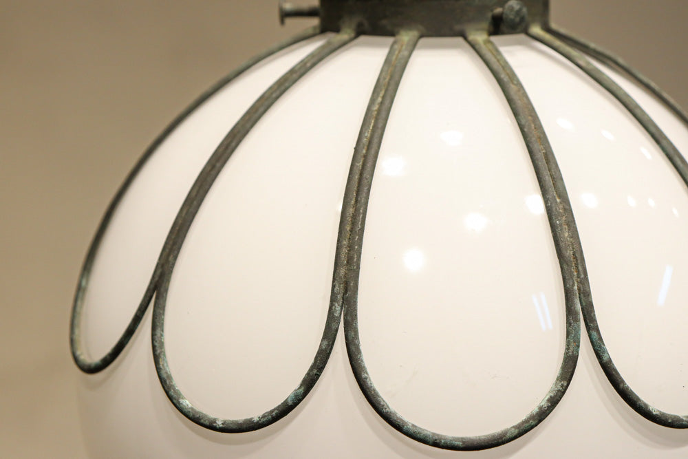 エレガントな金具フレームが素敵な電笠　DC8145