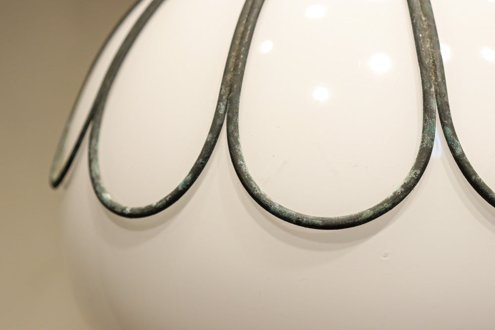 エレガントな金具フレームが素敵な電笠　DC8145