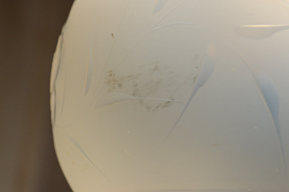 【ご精算用】オパールセントに大輪のお花の透かし模様が優雅に浮かぶ電笠　DC8146