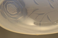 【ご精算用】オパールセントに大輪のお花の透かし模様が優雅に浮かぶ電笠　DC8146