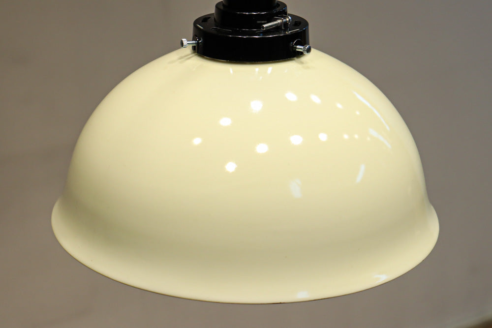 内面に花柄模様が描かれたノリタケの電笠　DC8148