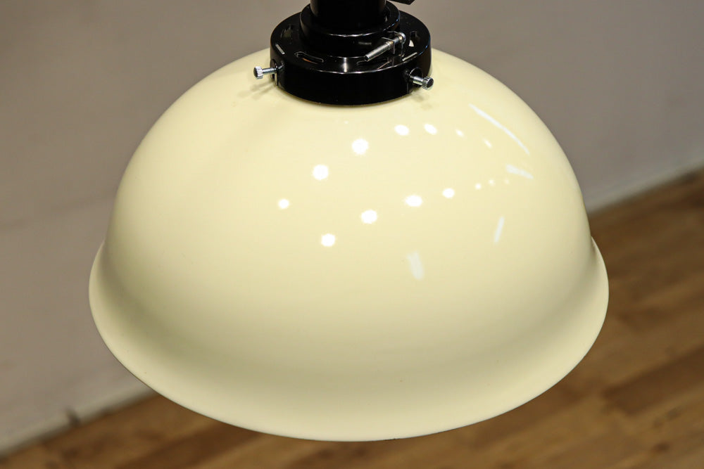 内面に花柄模様が描かれたノリタケの電笠　DC8148