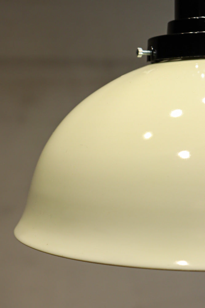 内面に花柄模様が描かれたノリタケの電笠　DC8148