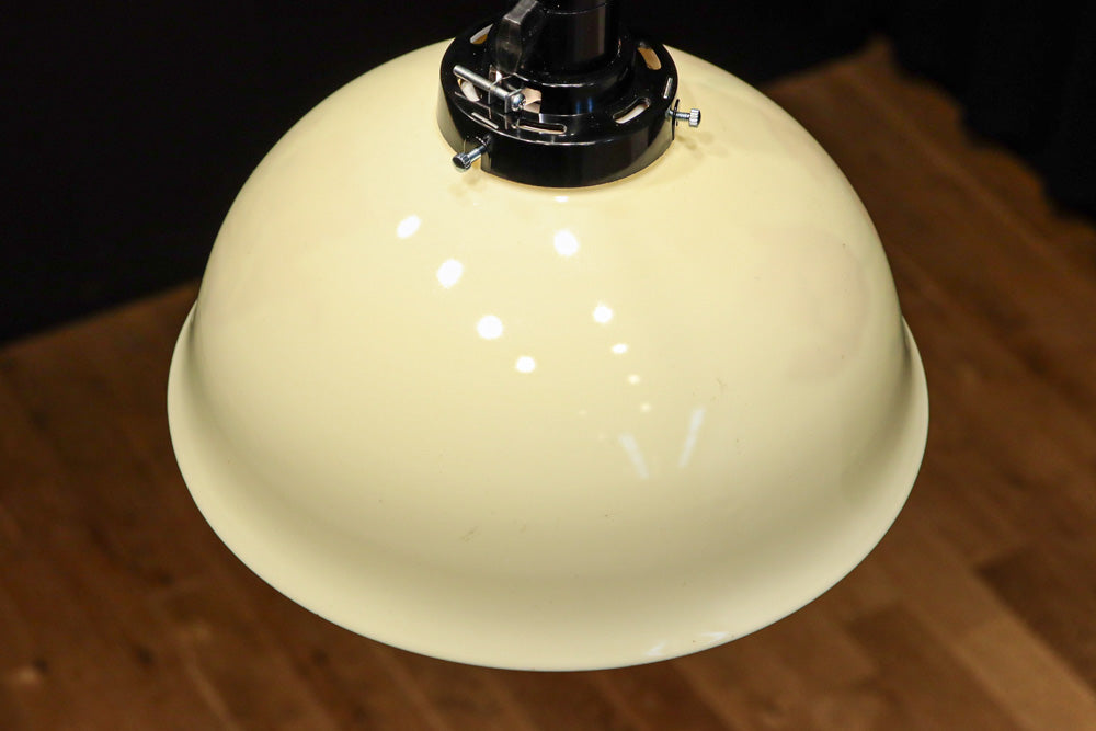 内面に花柄模様が描かれたノリタケの電笠　DC8148