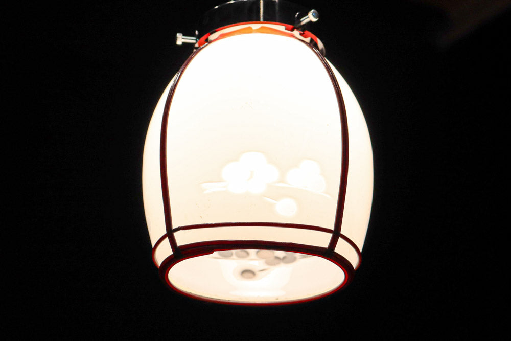 梅の花の透かし絵柄で風流な電笠　DC8152