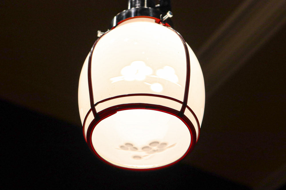 梅の花の透かし絵柄で風流な電笠　DC8152