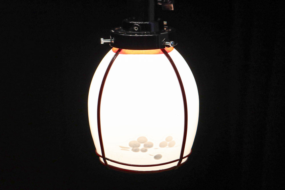 梅の花の透かし絵柄で風流な電笠　DC8152