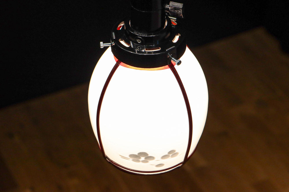 梅の花の透かし絵柄で風流な電笠　DC8152