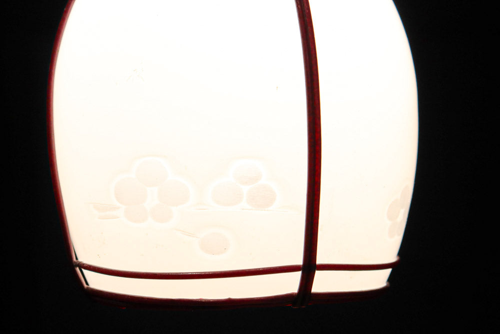 梅の花の透かし絵柄で風流な電笠　DC8152