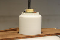 六角形の木枠が和モダンに飾る電笠　DC8159