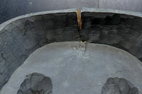 大型!! 珍品!! 気迫溢れる表情の風格ある木彫の大きな天狗面　DC8160