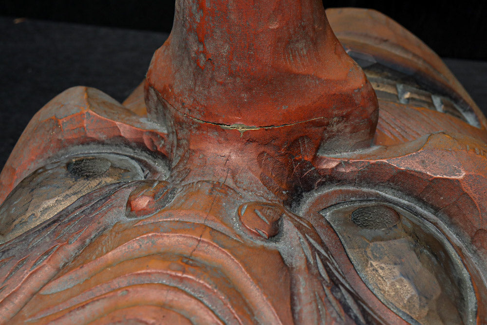 木彫り　天狗面　重量級 Amazon.co.jp: [AiO JAPAN] 天狗面 匠の技術で彫られた壁掛け用木彫り