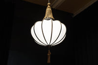 和の趣き溢れる鬼灯(ほおずき)型の房付き電笠　DC8192