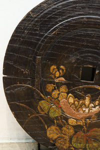 趣きある蒔絵が華を添える大きな車輪　DC8206