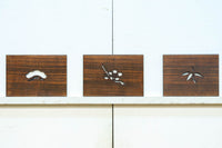 松竹梅の絵柄が可愛らしい小型透かし板　DC8215abc　在庫(a:1 b:1 c:1)枚