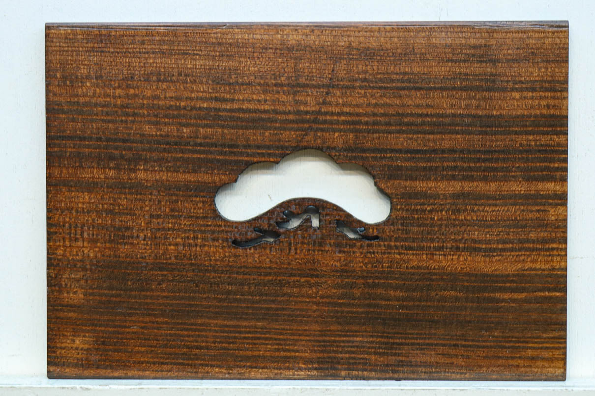 松竹梅の絵柄が可愛らしい小型透かし板　DC8215abc　在庫(a:1 b:1 c:1)枚