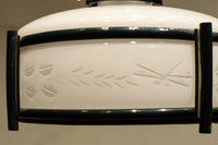 稲とトンボの透かし模様がほのかに浮かぶ電笠　DC8216