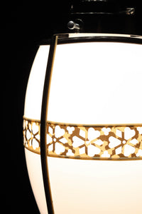 二色混じりのお花帯模様がお洒落な電笠　DC8218