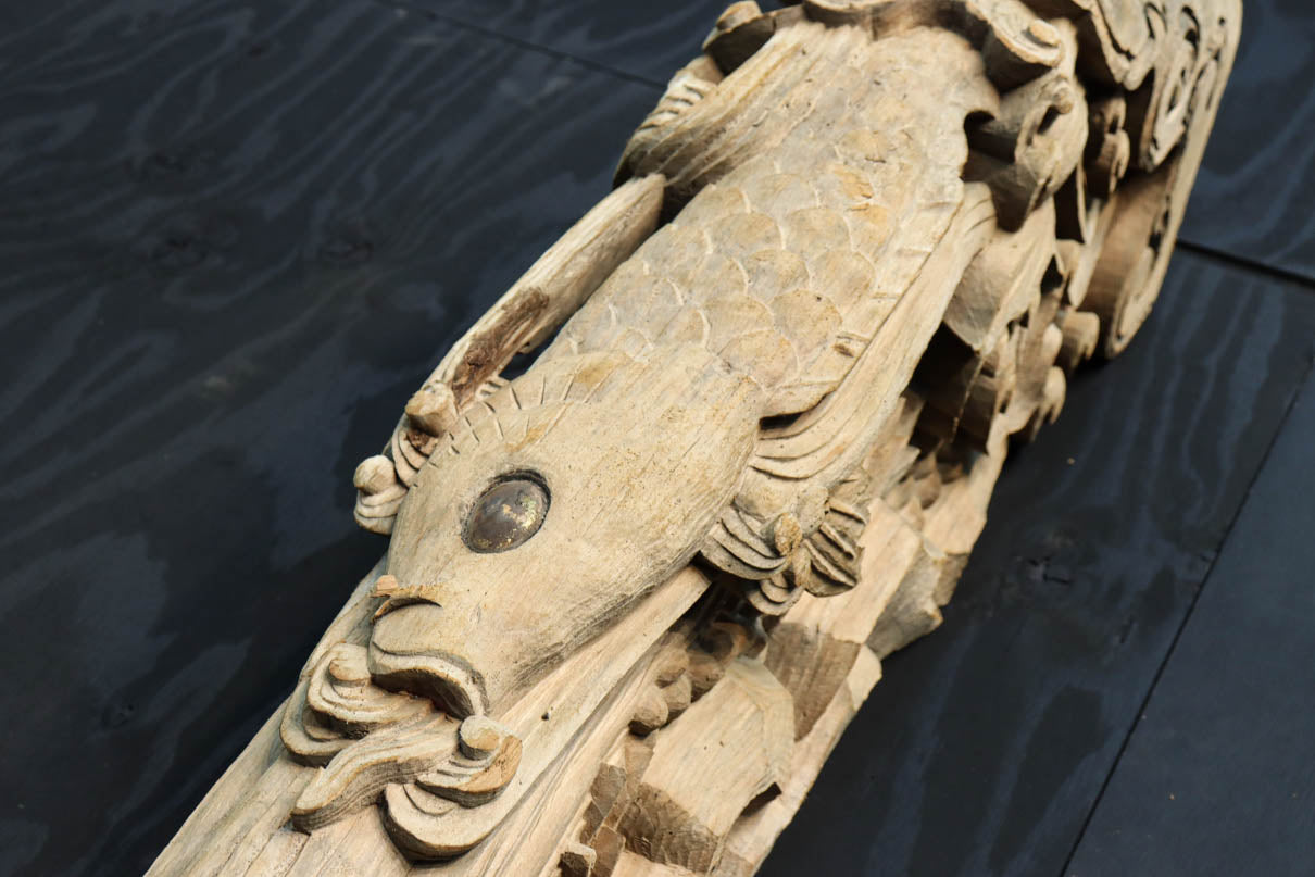 立体彫刻　龍　アンティーク　美術品 立体彫刻　龍　アンティーク　美術品