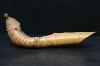 自然な竹の風合いある吊るし花器　DC8224