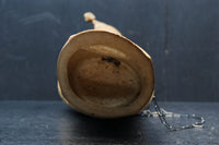 自然な竹の風合いある吊るし花器　DC8224