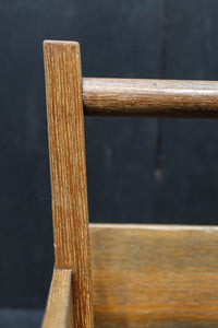 穏やかな杢目で落ち着いた雰囲気ある炭入れ　DC8236