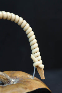 丸みがあり愛嬌あるふくべ細工のかぼちゃ型炭入れ　DC8237