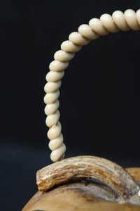 丸みがあり愛嬌あるふくべ細工のかぼちゃ型炭入れ　DC8237