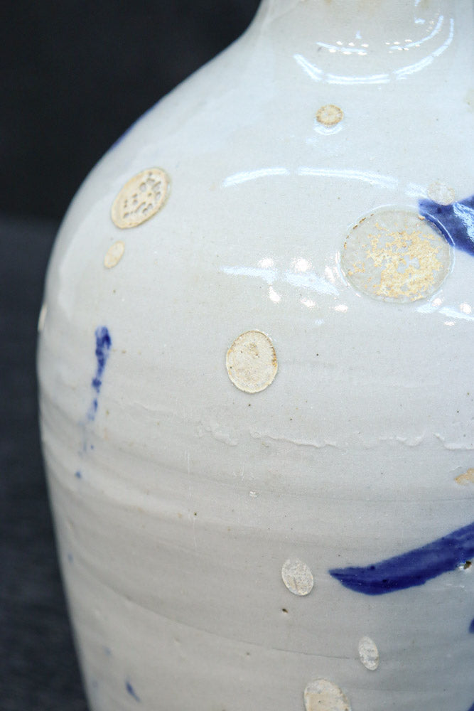 達筆な文字入りで和の趣きある酒徳利　DC8242abcd　在庫(a:1 b:1 c:1 d:1)個