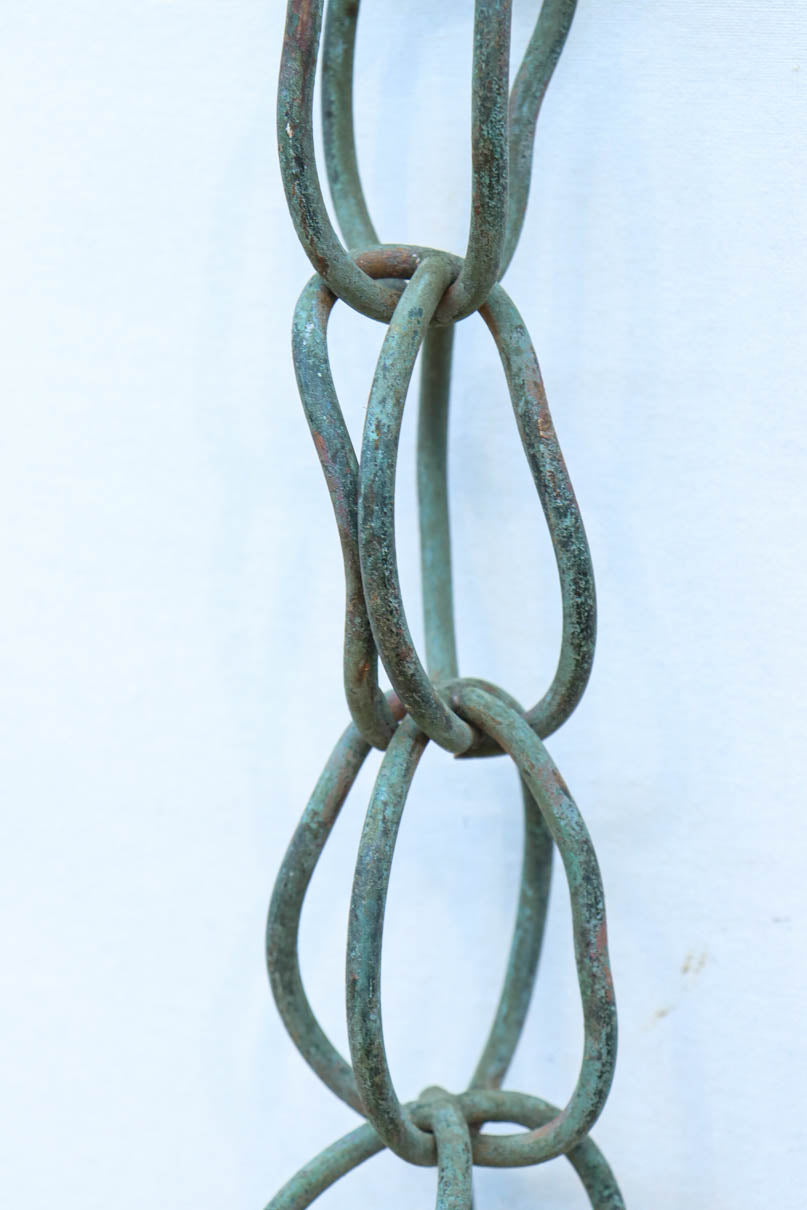 時代の趣きあるシンプルな鎖樋　DC8249ab　在庫(a:1 b:1)本