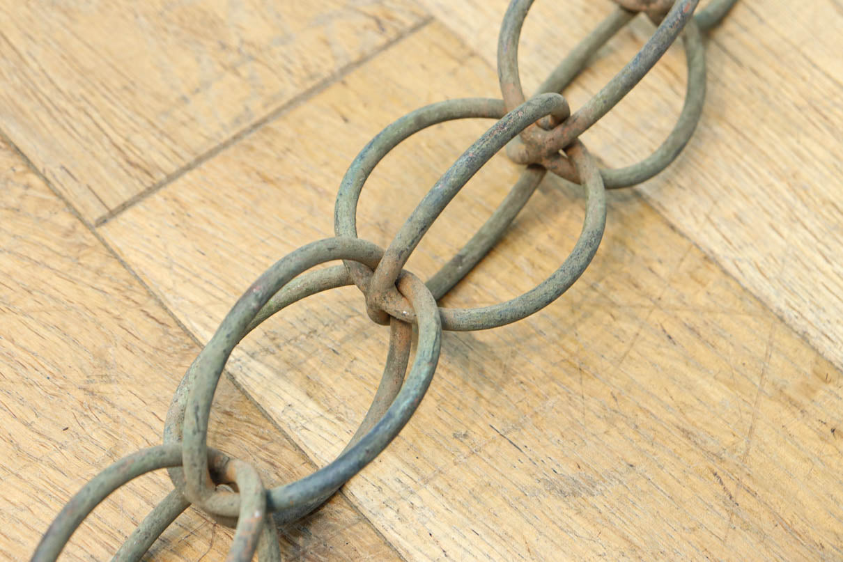 時代の趣きあるシンプルな鎖樋　DC8249ab　在庫(a:1 b:1)本