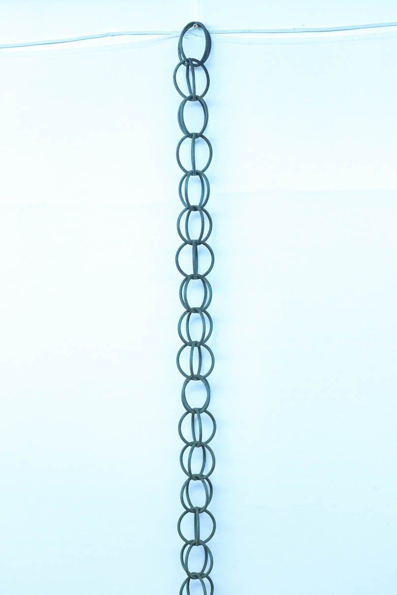 時代の趣きあるシンプルな鎖樋　DC8249ab　在庫(a:1 b:1)本