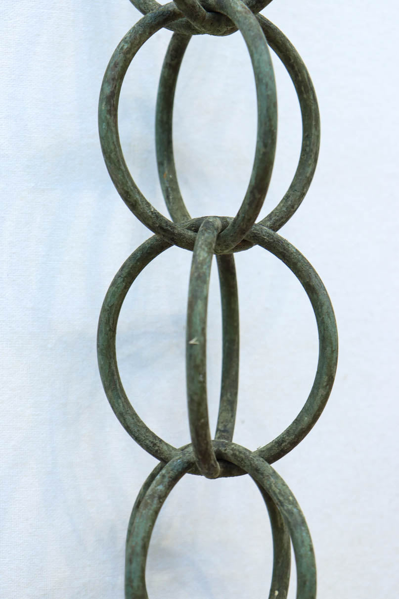 時代の趣きあるシンプルな鎖樋　DC8249ab　在庫(a:1 b:1)本