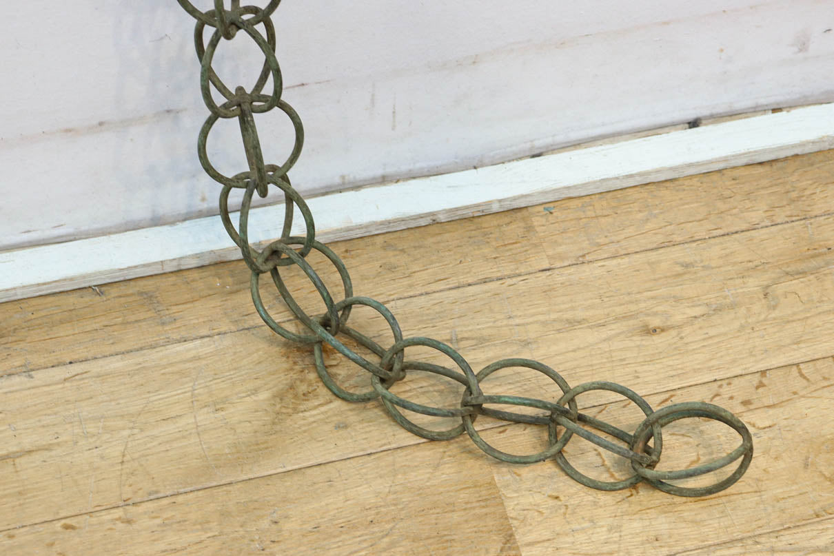 時代の趣きあるシンプルな鎖樋　DC8249ab　在庫(a:1 b:1)本