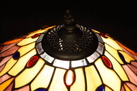 Stained glass desk lamp DC8250